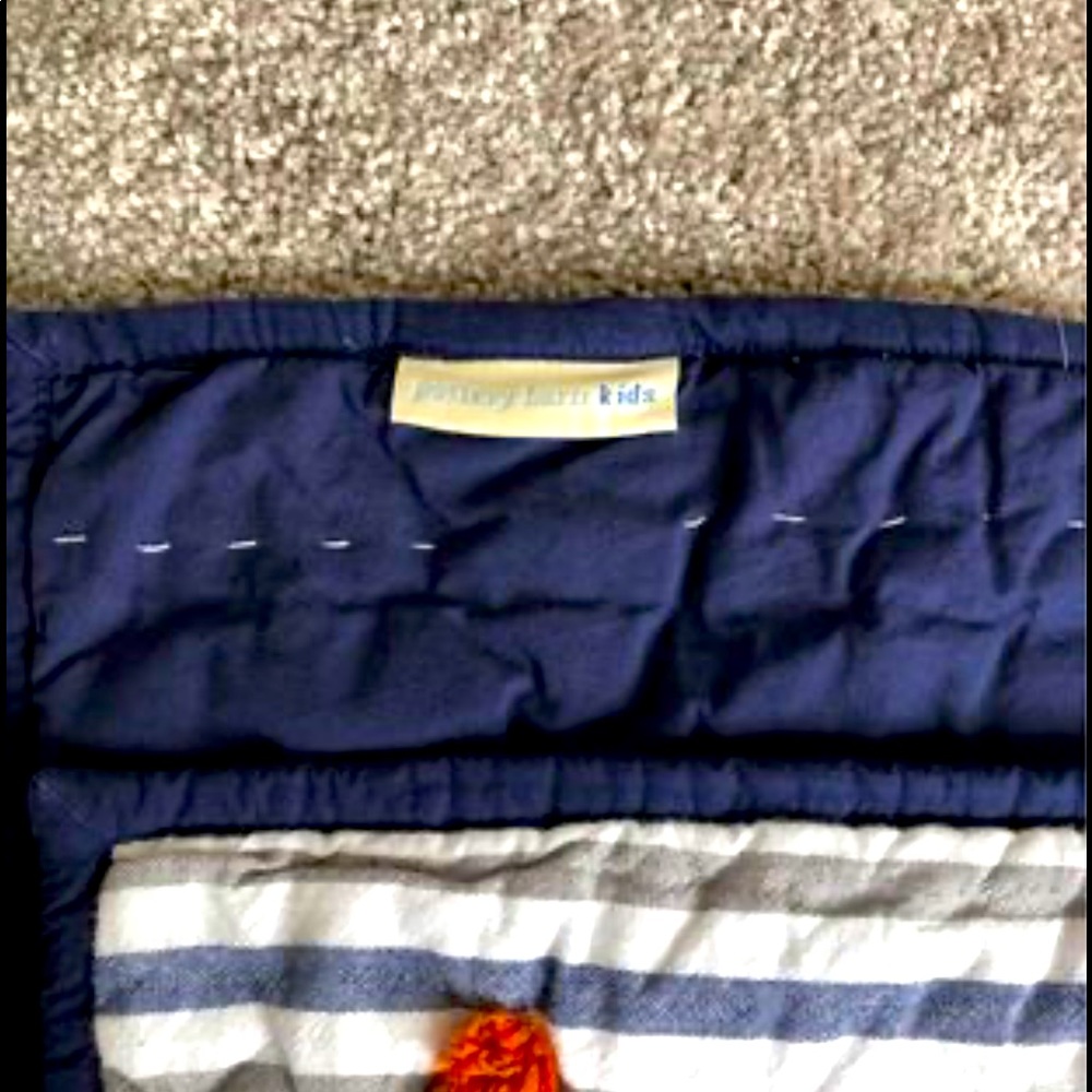 Pottery barn kids Pom Pom Baby Quilt